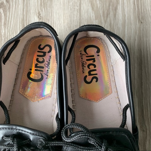 Circus by SAM EDELMAN Cora Espadrilles Ballet Flat Black Size 8 - Picture 8 of 10